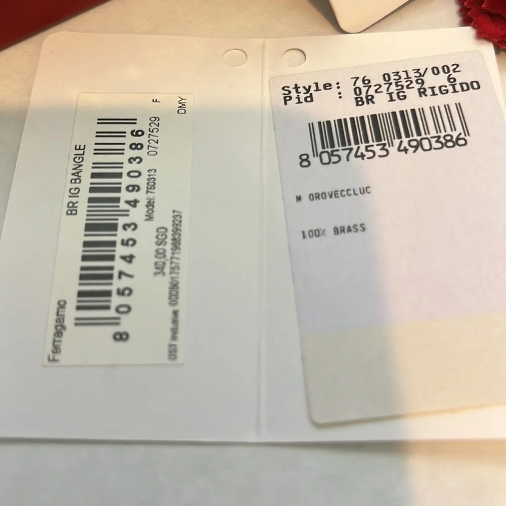 Salvatore Ferragamo Gold-Tone Bracelet - Picture 4 of 5